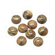 Natural Picture Jasper Cabochons(G-R416-10mm-42)-1