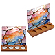 Wood Candle Holder(AJEW-WH0455-384)-1