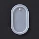 Moules en silicone de qualité alimentaire pendentif ovale(DIY-D074-10)-3