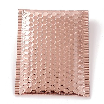 Matte Film Package Bags, Bubble Mailer, Padded Envelopes, Rectangle, Rosy Brown, 22.5x15x0.5cm