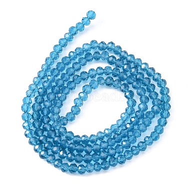 Chapelets de perles en verre transparente  (X-GLAA-R135-2mm-19)-4