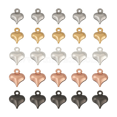 100Pcs 5 Color Stainless Steel Pendants(STAS-BT0001-14)-3