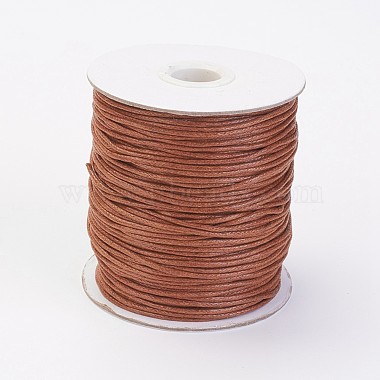 1.5mm SaddleBrown Waxed Cotton Cord Thread & Cord