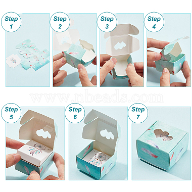 ARRICRAFT Foldable Creative Kraft Paper Gift Boxes(CON-AR0001-11)-4