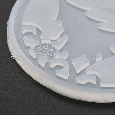 Christmas Coaster Food Grade Silicone Molds(DIY-H145-09)-3