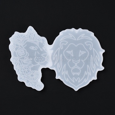 Lion DIY Cup Mat Silicone Molds(DIY-G046-05)-4