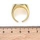 Brass & White Shell Cuff Open Rings(KK-CBA56EF-42D-G)-5