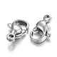 304 Stainless Steel Lobster Claw Clasps(STAS-F182-01P-D)-1