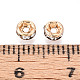 Messing Strass Zwischenperlen(X-KK-N273-01A-G)-3