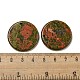 Natural Unakite Pendants(G-B071-01F)-3