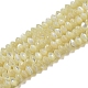 Natural Trochus Shell Rondelle Beads Strands(SSHEL-H072-01A)-1