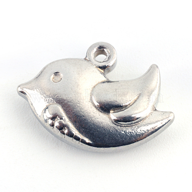 201 Stainless Steel Pigeon Charms(STAS-Q192-76)-2
