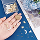 DIY Moon & Star Dangle Earring Making Kit(DIY-UN0004-31)-2