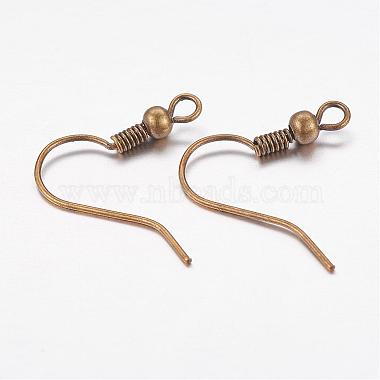 Brass Earring Hooks(KK-S075-AB-NF)-2