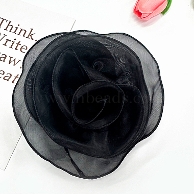Flower Polyester Multi-strand Brooches(JEWB-WH20003-05C)-3