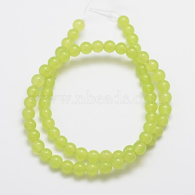 hebras de perlas de jade malasia naturales y teñidos(X-G-A146-6mm-A27)-2