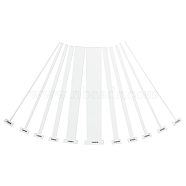 11Pcs 11 Style Acrylic Bookbinding Rulers, Clear, 200x20x2.5mm, Pin: 2~30mm, 1pc/style(OACR-FG0001-24)