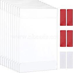 Acrylic Table Card Display Frame, with Double Faced Adhesive Tape, Clear, 10x15.5x0.35cm(AJEW-WH0026-02E)