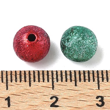 Spray Painted Acrylic Beads(X-ACRP-Q018-8mm-M)-4
