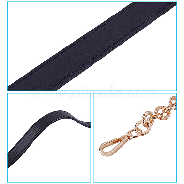 Cowhide Leather Cord Chain Bag Strap(FIND-WH0056-27G-01)-4