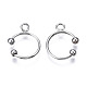 304 Stainless Steel Ear Cuff Findings(STAS-S116-308P)-2