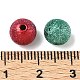 Spray Painted Acrylic Beads(X-ACRP-Q018-8mm-M)-4