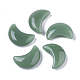 Форма луны натуральный зеленый авантюрин лечебный кристалл карманные пальмовые камни(G-T132-001C)-1