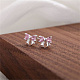 Fashionable 999 Silver Butterfly Stud Earrings for Women(PI2951-1)-1