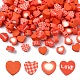 120Pcs 4 Styles Handmade Polymer Clay Beads(CLAY-YW0002-66)-1
