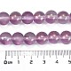 Frosted Transparent Glass Bead Strands(GLAA-P065-10mm-07)-3