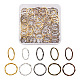 250Pcs 5 Colors Alloy Linking Rings(FIND-CD0001-11)-2
