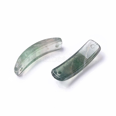 Natural Fluorite Connector Charms(G-C015-01C)-3