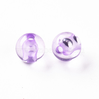 Perles en acrylique transparente(MACR-S370-A8mm-746)-2