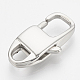 304 Stainless Steel Lobster Claw Clasps(STAS-T033-09)-1