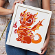 PET Hollow Out Drawing Painting Stencils(DIY-WH0391-0763)-7