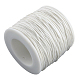 Waxed Cotton Thread Cords(YC-R003-1.0mm-10m-101)-1