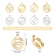 SUNNYCLUE 16Pcs 4 Styles 304 Stainless Steel Charms(STAS-SC0002-65)-2