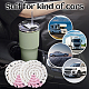 2Pcs Bohemian Macrame Cotton Car Cup Holder Coasters(AJEW-OC0014-44B)-4