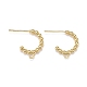 Brass Stud Earring Findings(EJEW-K083-28G)-1