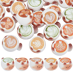 20Pcs 5 Styles Resin Cat Shape Coffee Display Decorations, for Home Office Desk Decoration, Mixed Shapes, 15.5x20x25.5mmm, 4pcs/style(AJEW-SC0001-90)