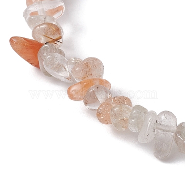 Bracelets extensibles en perles de quartz rutilé naturel pour femmes(BJEW-JB10046-14)-3