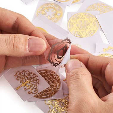 Self Adhesive Brass Stickers(DIY-TA0008-39)-3