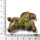 figurines de chevaux de guérison sculptées en unakite naturel(DJEW-D012-05B)-3