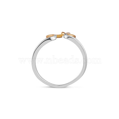 SHEGRACE Fashion 925 Sterling Silver Cuff Tail Ring(JR47A)-3