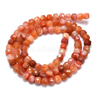 Natural Red Agate Beads Strands(G-G106-G04-01)-2