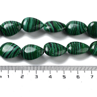 Synthetic Malachite Beads Strands(G-L242-30)-5