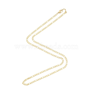 Men's 201 Stainless Steel Figaro Chains Necklace(NJEW-N050-A08-3-55G)-3