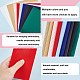 11Pcs 11 Colors 14CT Cross Stitch Fabric Sheets(DIY-BC0012-12)-4