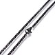 304 Stainless Steel Box Chain Necklaces(X-NJEW-P244-01B)-2