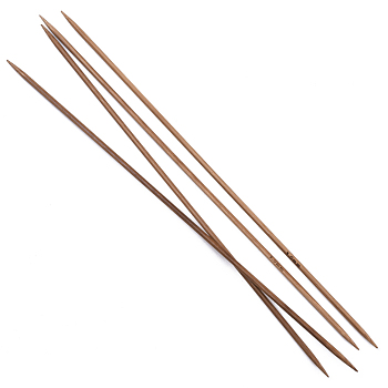 Bamboo Double Pointed Knitting Needles(DPNS), Peru, 250x3mm, 4pcs/bag